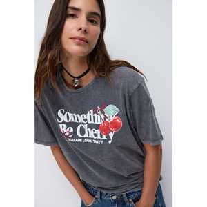 Camiseta Oversize Estampada Lavada - Product Image 2