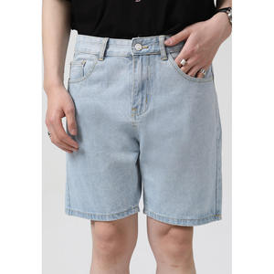Fabricant personnalisé 100% Shorts en denim épais en coton pour hommes, vêtements de mode d'été, shorts en denim 100% coton - Product Image 4