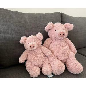 Muñeco de Peluche de Cerdo Adorable Barnabus, Juguete Súper Suave para Niños, Compañero de Cama, Regalo Festivo, Relleno de Algodón PP para Aliviar el Estrés, ODM - Product Image 1