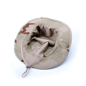 Chapeau de soleil tactique Ripstop pour homme, style classique, camouflage, chapeau boonie, homme, épaissi, portable, chasse, randonnée, escalade, camping - Product Image 5