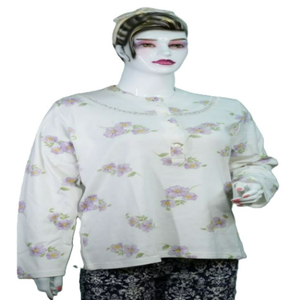 T-shirt en coton biologique 100% pour femmes, manches courtes, tricoté, jaune, décontracté, écologique, imprimé à l'écran, anti-froissement - Product Image 6