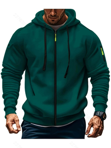 Sweat-shirts à capuche amples et lourds en gros personnalisés, de haute qualité, pour hommes, 100% coton mélangé, pour l'hiver - Product Image 4