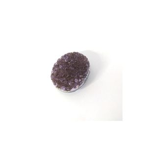 Pietra di cristallo di quarzo naturale ametista 3 Cm Reiki Chakra curativo scolpito a mano pietre naturali ruvide