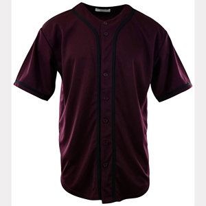 Camiseta de Béisbol Transpirable con Estampado Digital por Sublimación, Diseño Personalizado OEM, Cosida, para Adultos - Product Image 1