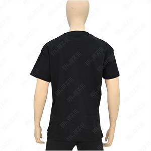 Camiseta minimalista de algodón sólido con cuello redondo y manga corta para mujer, blusa básica holgada y transpirable para verano, camiseta informal y elegante para damas - Product Image 2