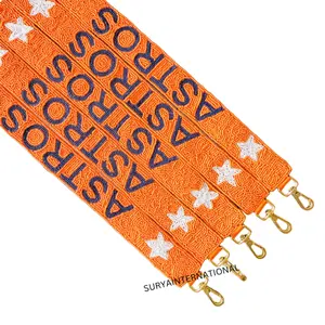 ASTROS Gameday Beaded Purse Strap: Wholesale Houston Astros Fan Accessories