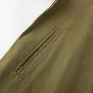 แจ็กเก็ตผ้าใบผ้าฝ้าย100% สำหรับผู้หญิงแจ็กเก็ตผ้าแคนวาสสำหรับฤดูหนาวระบายอากาศได้ดีผลิตตามสั่ง - Product Image 2