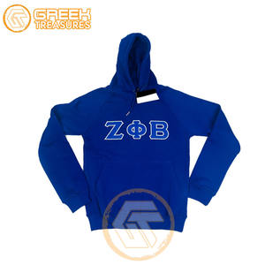 Zeta Phi Beta personnalisé sweat à capuche brodé en molleton de coton sororité pull de haute qualité vêtements grecs sweats à capuche pour femmes - Product Image 4