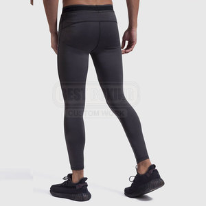 Legging de gymnastique pour hommes en tissu doux pour l'entraînement à la course et la gymnastique quotidienne - Product Image 4
