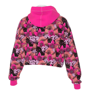 Sweatshirts à capuche imprimés personnalisables pour femmes de différentes couleurs pour la saison hivernale - Product Image 2