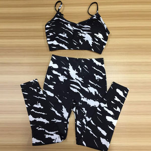 Leggings deportivos ligeros de cintura alta para mujer, conjunto de Yoga de cintura media para mujer, precio de patrón sólido, novedad - Product Image 2