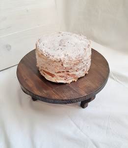 Solid Wooden Natural Finish <b>Cake</b> <b>Stand</b> for Dessert Cup <b>Cake</b> and Other Snacks Serving <b>Stand</b> <b>Vintage</b> Design For Farmhouse Parties - Product Image 2