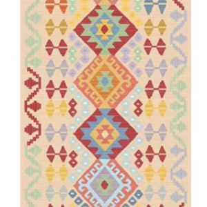 Alfombra con nudo gris para el hogar, alfombra rectangular larga colorida, patrón turco anudado a mano, tamaño multicolor y personalizado disponible - Product Image 1