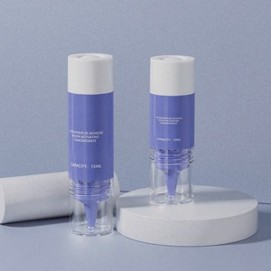 Botella de jeringa dorada al vacío de material plástico de 15ml, 10ml para suero Premium - Product Image 4