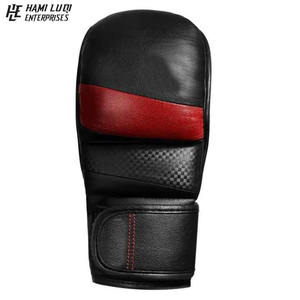 2025 MMA Sparring Grappling Boxe Muay Thai Gants d'entraînement de poinçonnage Logo personnalisé Formation PU Cuir Boxe MMA Sparring Gant - Product Image 6