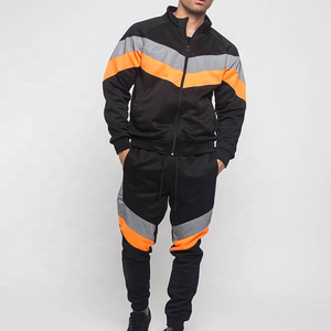 Conjunto Deportivo de Invierno Personalizado para Hombre, Transpirable, de 2 Piezas, con Cremallera, Talla Grande, Informal, de Alta Calidad - Product Image 3