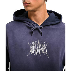 Sudaderas con capucha desgastadas lavadas con ácido de gran tamaño personalizadas, sudaderas con capucha Vintage para hombre, venta al por mayor de algodón pesado mezclado a precio razonable - Product Image 2