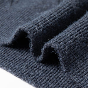 Pull en laine standard pour homme 2025, col semi-haut, couche de base thermique, personnalisable à l'avant, pour l'automne, pour les hommes d'âge moyen - Product Image 5