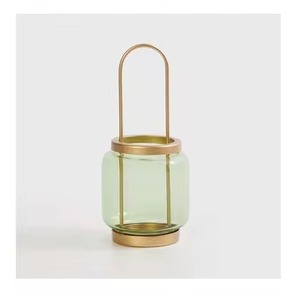 New Design <b>Metal</b> Frame <b>Lantern</b> With Glass for Home Decoration Christmas Festival Tabletop Decorative Usage <b>Metal</b> <b>Lantern</b> - Product Image 4