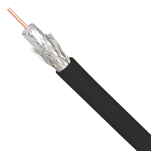 Cavo coassiale SAT per esterni nero in rotolo - Product Image 1