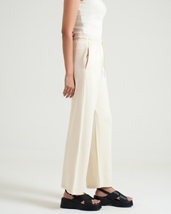 Elegantes pantalones de chándal de lana para mujer, pantalones de chándal de cintura elástica gruesa para correr de invierno acogedores, perfectos para ropa informal y de calle - Product Image 2