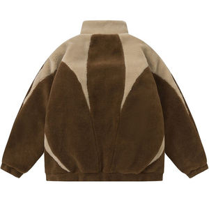 Chaqueta Polar de Manga Larga para Hombre, Diseño Nuevo, Material de Forro Polar, Color Sólido, Cálida - Product Image 2