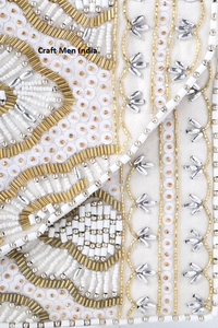 Sac à main portable de mode brodé coloré, sac à main floral en perles, sac à main de créateur, sac à main de soirée élégant pour mariage - Product Image 5