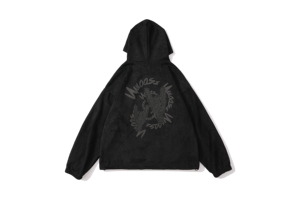 Sweat à capuche unisexe de luxe 100% coton épais en polaire éponge 3D pour impression bouffante avec logo personnalisé design style automne col pour hommes femmes - Product Image 6