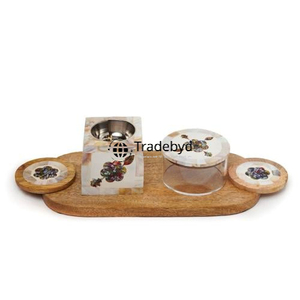 Quemador de incienso de madera decorativo con tapa desmontable Ideal para La Quema tradicional de Bakhoor y el uso diario de Tradebyd - Product Image 2