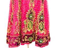 Impressionnant Boho Embelli Maxi Robe Perlé À La Main Soirée Or Brodé Caftan Paillettes Dos avec Belle Broderie