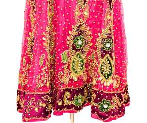 Awesome Boho Embellished Maxi Dress Hand <b>Beaded</b> Evening Gold Embroidered Kaftan Sequined Back with Beautiful Embroidery - Product Image 5