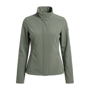 Chaqueta Softshell para Mujer al por Mayor, Sin Capucha, de Alta Calidad, Impermeable, con Estilo para Uso Diario - Product Image 4