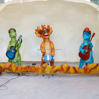 Bande de dinosaure Animatronic personnalisée pour les activités immobilières