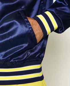 Chaquetas de bombardero de satén personalizadas para hombre, superventas, el mejor material, precio competitivo, logotipo personalizado personalizable, la mejor calidad - Product Image 2