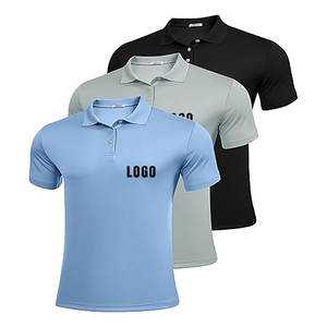 เสื้อโปโลเข้ารูปแบบมีสไตล์สำหรับผู้ชายเสื้อผ้าแนวสตรีทแวร์ผ้าฝ้ายนุ่มสบายระบายอากาศได้ดี100% สำหรับใส่ออกกำลังกาย - Product Image 1