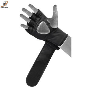 2024 haute qualité personnalisable PU professionnel MMA gants en gros Logo personnalisé équipement de boxe Protection cuir grappin gants - Product Image 4