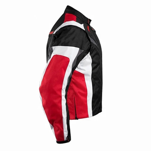 <b>Men</b> Full Sleeve Motorcycle Riding <b>Jacket</b> Breathable Mesh Protective Touring Adventure <b>Jacket</b> With <b>Reflective</b> Strips - Product Image 4