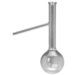 Boccetta di distillazione Standard di alta qualità fondo tondo borosilicato 3.3 vetreria bottiglia di distillazione produttore Radical