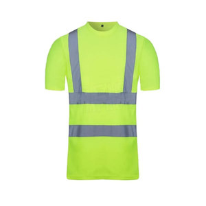 Camisa de seguridad de trabajo Unisex de alta visibilidad Camisas de seguridad para hombres hechas en Pakistán Cinta reflectante Ropa DE TRABAJO Camisas de seguridad - Product Image 1