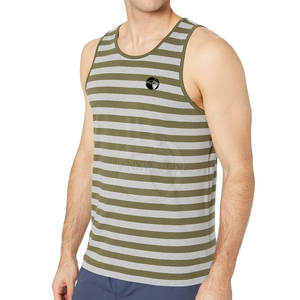 Nouveauté 2024 Débardeur de sport pour homme personnalisé, léger, écologique, à séchage rapide, couleur unie, respirant, tricoté, décontracté, été - Product Image 2