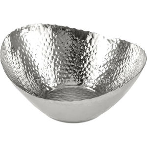 ชามตกแต่งทรงแปลกตา สีทองโบราณ สำหรับเสิร์ฟอาหาร สไตล์หรูหราทันสมัย ทำจากอะลูมิเนียม โลหะ สไตล์ญี่ปุ่น - Product Image 2