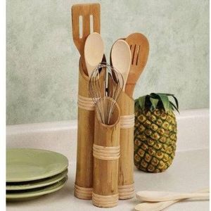 Vente en gros de tubes en bambou pour ustensiles de cuisine, fabriqués au Vietnam - Product Image 1