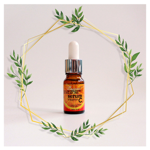 Vitamin <b>C</b> Facial <b>Serum</b> 10ml Brightening Anti Aging Skin Firming Hydrating Essence for Smooth Radiant Skin - Product Image 3