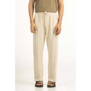 Pantalones Casuales de Negocios MN-KTRC-SS26-001-D con Cintura Elástica, Cierres Decorativos, Ligeros, con Patrón de Lavado de Color Disponible en Tallas XL y 3XL - Product Image 2