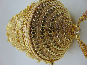 Meilleure vente Vintage Banjara femmes pochette sac à main de haute qualité en métal sac de soirée pour les mariages fêtes doublure en coton en gros - Product Image 5