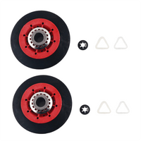 ลูกกลิ้งรองรับถังอบผ้าสำหรับเครื่องอบผ้า Kenmore Maytag Amana รุ่น 8536974 WPW10314173 (แพ็คคู่) ทำจากผ้าผสมยาง - Product Image 1