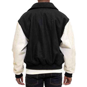 Men's Varsity Jackets Custom Logo Latest Design Winter Varsity Jacket Multi Color Collar Crew Neck Streetwear Varsity Jacket - Product Image 3