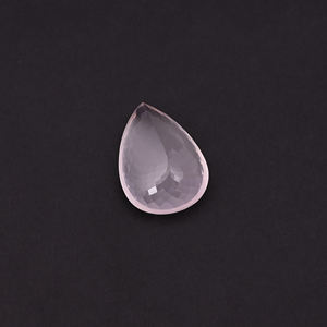 Quartz rose naturel 39X24MM coupe poire normale 80.70Cts 1 pièce pierre précieuse pour la fabrication de bijoux - Product Image 4
