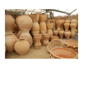 Pots d'argile en terre cuite Mini jardinières de fleurs Pots de pépinière succulents pour la maison et le bureau bureau fenêtre ornement décoration mariage - Product Image 3