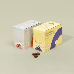 Boîte personnalisée pour les soins de la peau savon et baume Emballage de détail laminé brillant avec logo imprimé pour cosmétiques naturels - Product Image 1